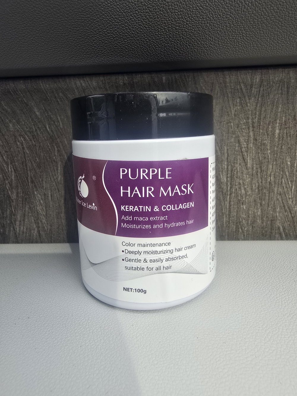 Karseell Purple Hair Mask Professional Moisturizes & Hydrates Keratin & Collagen